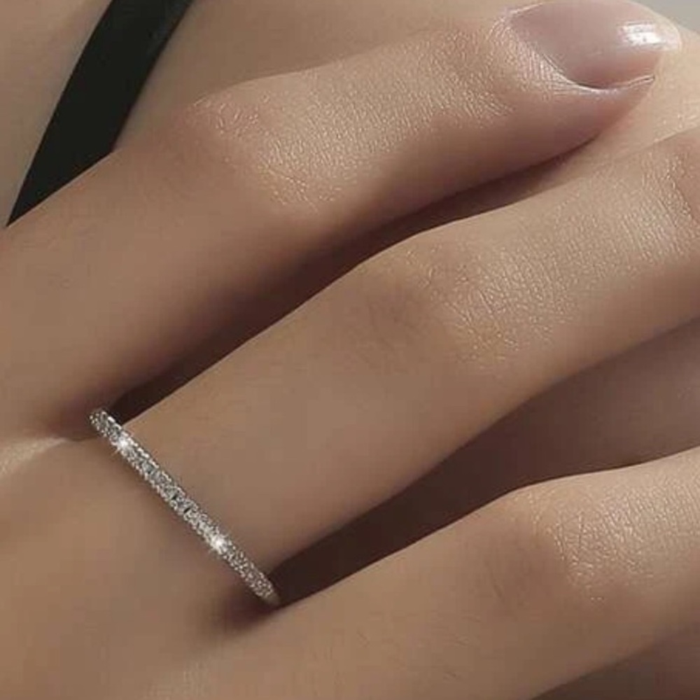 NWT Silver Cubic Zirconia Ring